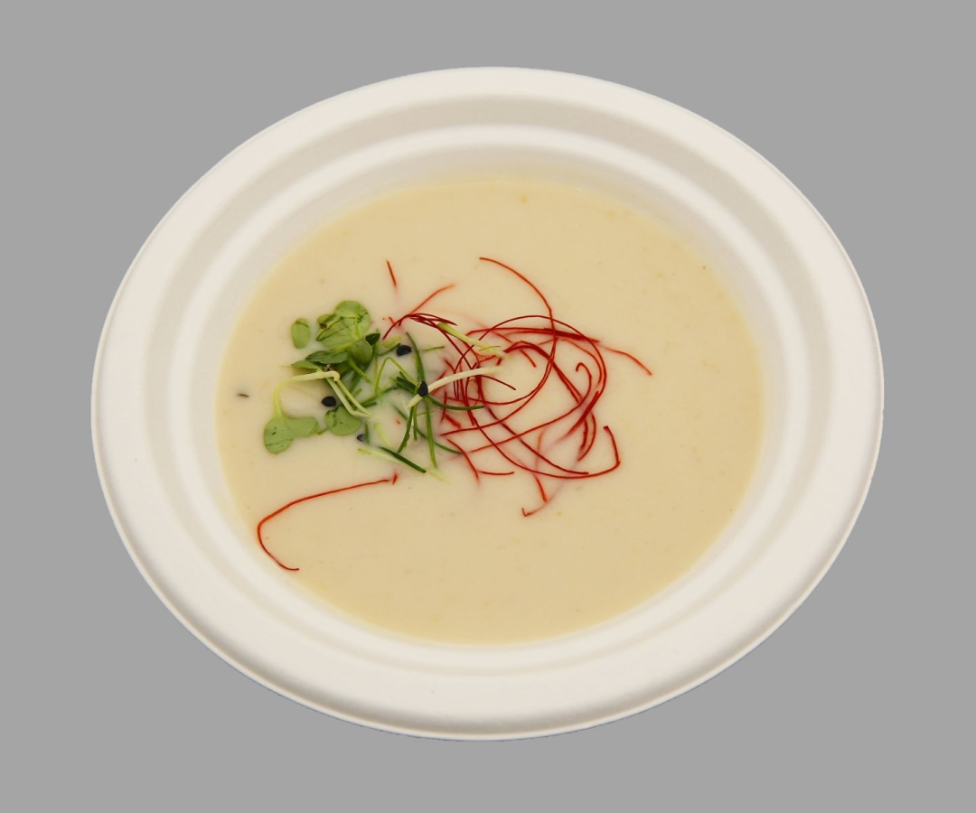 Chřestový chilli krém s kokosovým mlékem Chřestový chilli krém s kokosovým mlékem